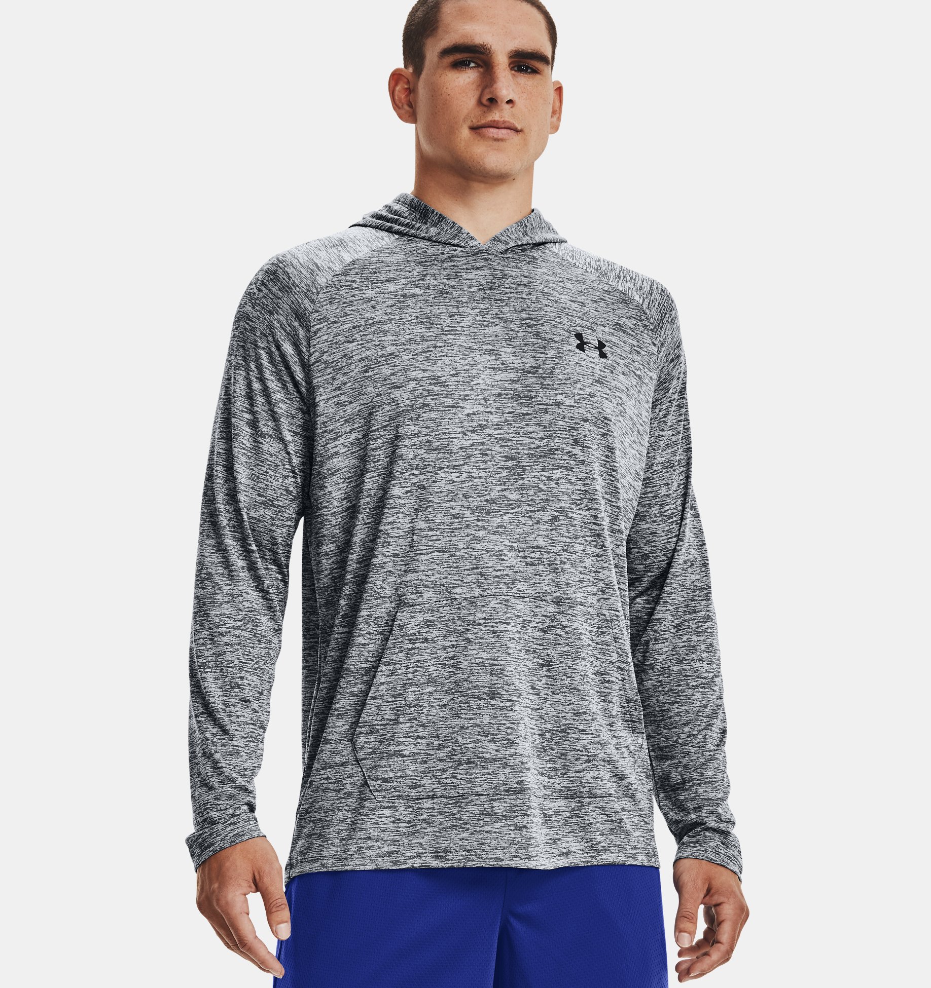 Under Armour 1328703 Men's Athletic UA Tech 2.0 Hoodie Long Sleeve Hooded Shirt 